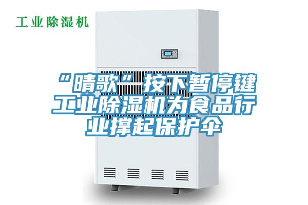 “晴歌”按下暫停鍵 工業(yè)除濕機為食品行業(yè)撐起保護(hù)傘