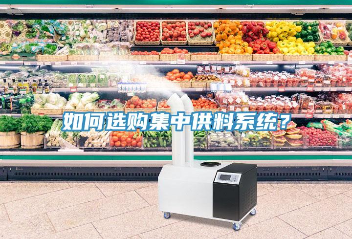如何選購集中供料系統？