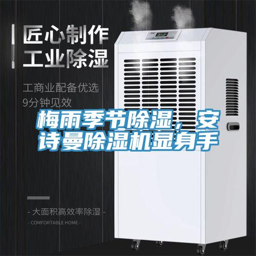 梅雨季節除濕，安詩曼除濕機顯身手