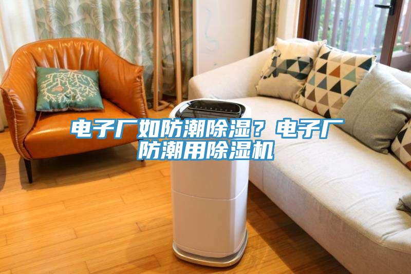 電子廠如防潮除濕？電子廠防潮用除濕機