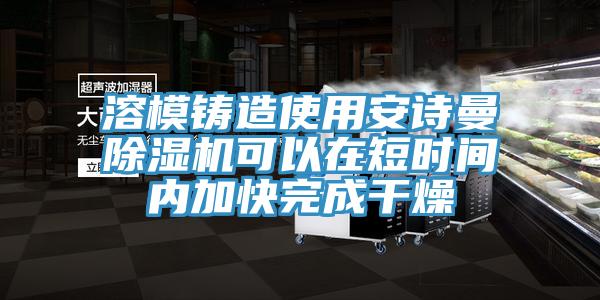 溶模鑄造使用安詩曼除濕機(jī)可以在短時(shí)間內(nèi)加快完成干燥