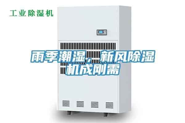 雨季潮濕，新風除濕機成剛需