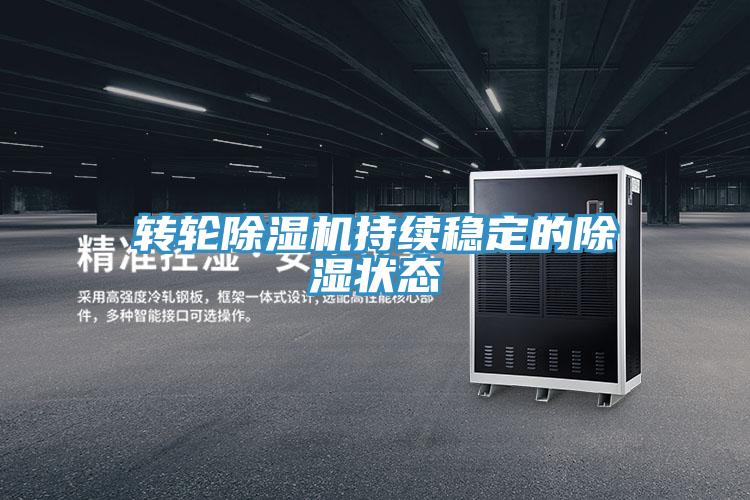 轉輪除濕機持續穩定的除濕狀態