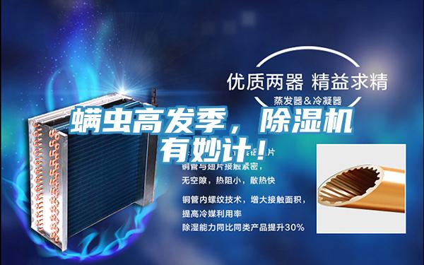 螨蟲高發(fā)季，除濕機有妙計！