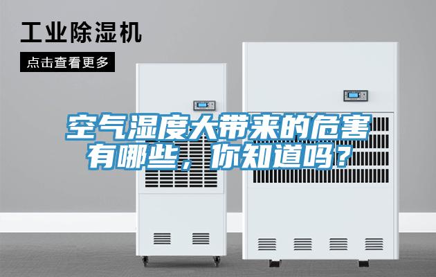 空氣濕度大帶來的危害有哪些，你知道嗎？