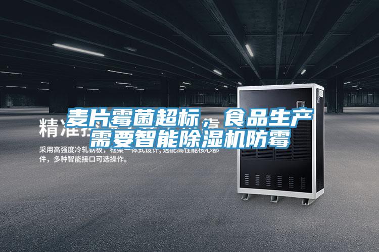 麥片霉菌超標，食品生產需要智能除濕機防霉