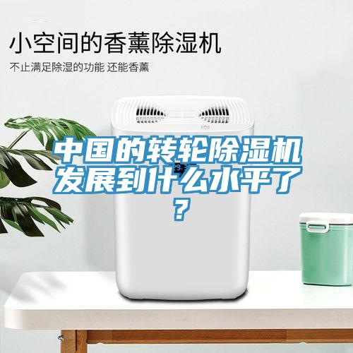 中國的轉輪除濕機發(fā)展到什么水平了？