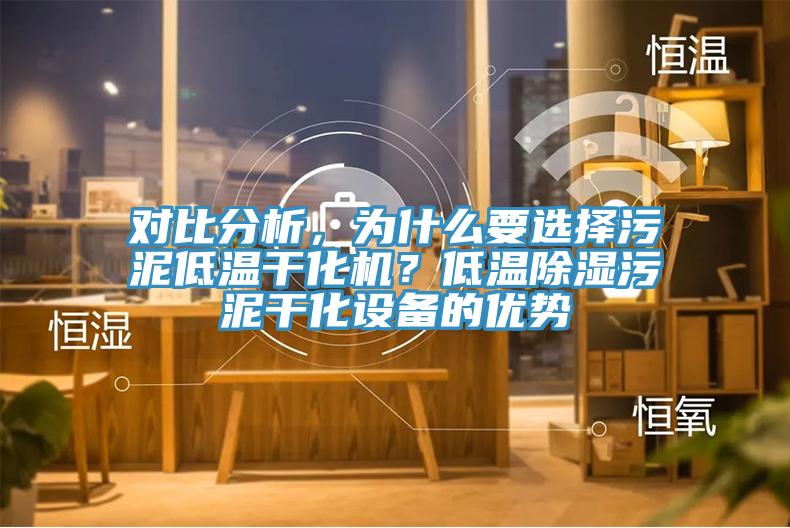 對比分析，為什么要選擇污泥低溫干化機(jī)？低溫除濕污泥干化設(shè)備的優(yōu)勢