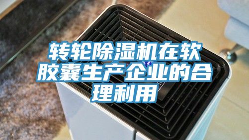 轉輪除濕機在軟膠囊生產企業的合理利用